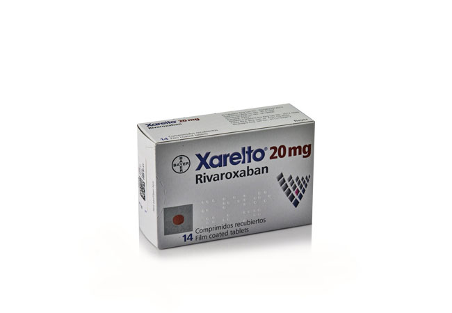 Xarelto 20 mg x 14 tabletas