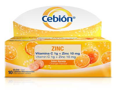 Cebion acido ascorbico 1000 mg + zinc 10 mg
