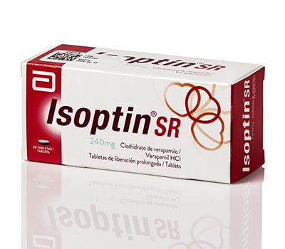 ISOPTIN SR 240 MG TABLETAS VIA ORAL