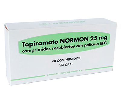 NORMON topiramato 25 mg