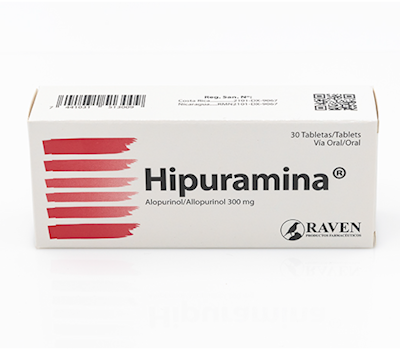 HIPURAMINA metanamina 300 mg