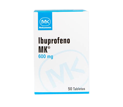 IBUPROFENO 600 MG TABLETAS VIA ORAL