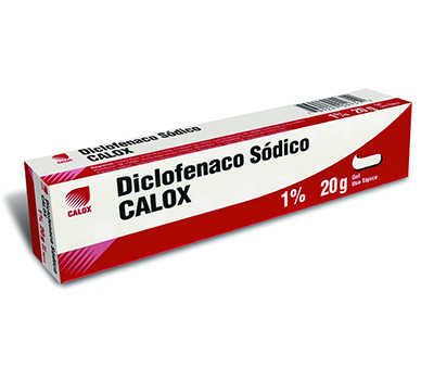 Diclofenaco Sódico Calox Gel 1% 20 gr