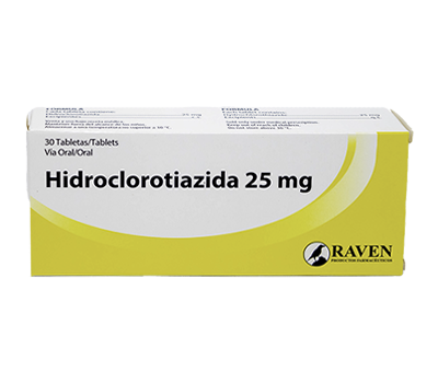 Hidroclorotiazida Gutis 25 mg x30