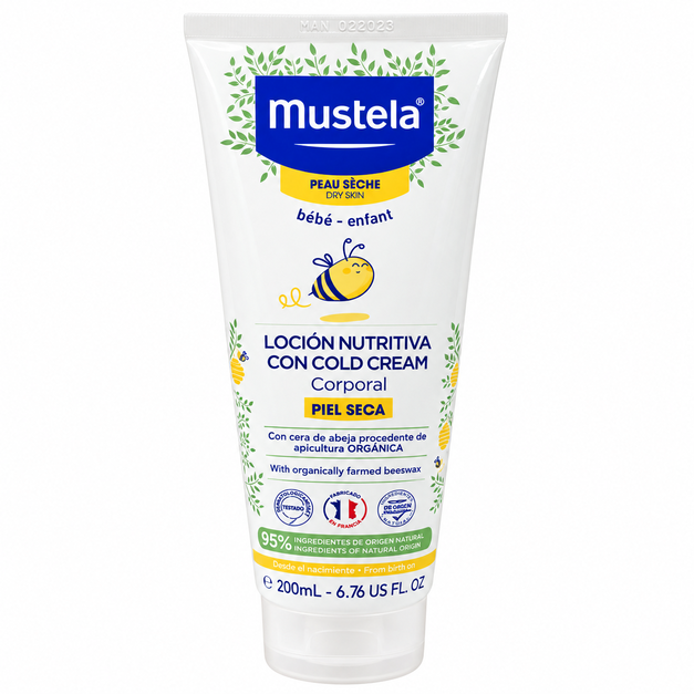 Mustela Loción nutritiva con Cold Cream 200ml