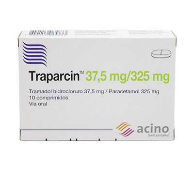 Traparcín Tabletas 37.5mg/325mg x10
