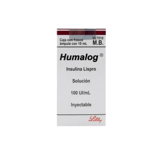 Humalog insulina lispro 100 ui/ml