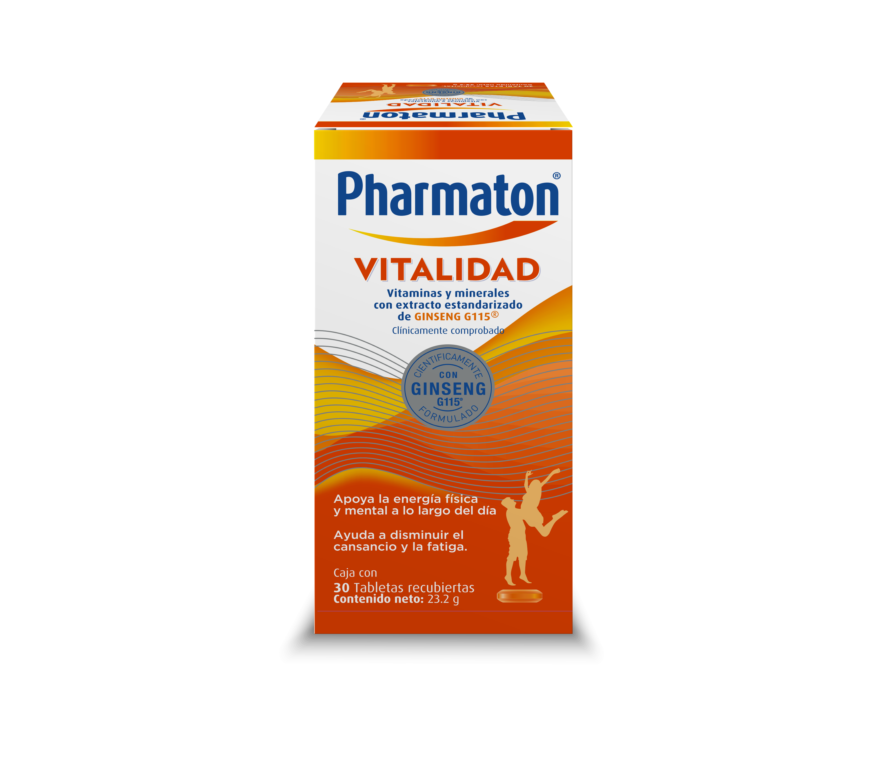 Pharmaton Vitalidad X30 Tabletas recubiertas