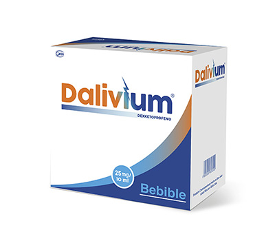 DALIVIUM 25 MG SOBRES BEBIBLES VIA ORAL