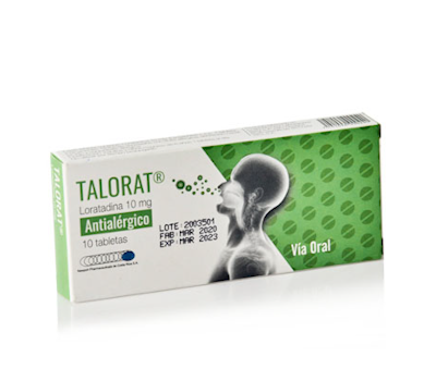 Talorat loratadina 10 mg