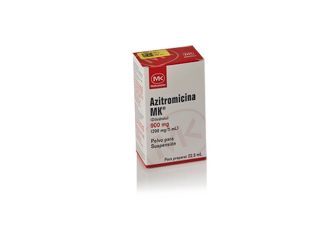 MK AZITROMICINA SUSPENSION 900 mg x 22.5 ml