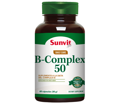 Sunvit Life B-Complex 50 60 Cápsulas