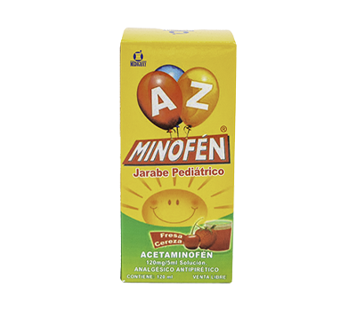 AZ Minofen Jarabe Pediátrico 120mg/5ml x120ml