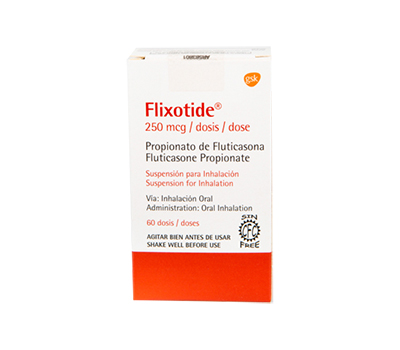 Flixotide Inhalador 250 mcg