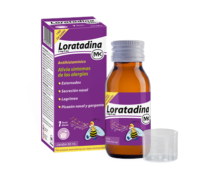 LORATADINA MCK JARABE 5MG/5ML 60 ML