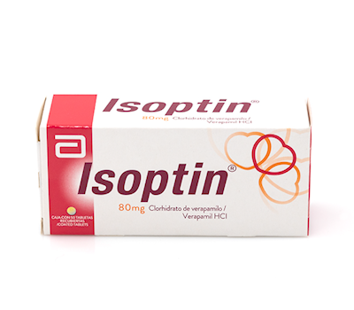 Isoptin verapamilo 80 mg