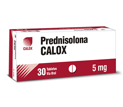 Prednisolona Calox 5 mg