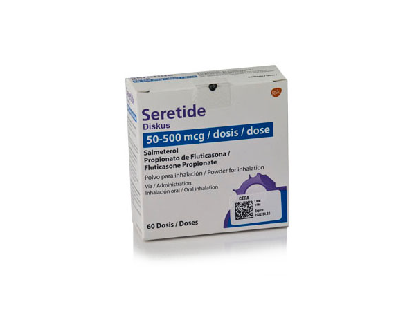 Seretide Diskus Inhalador 50050 Mcg 60 Dosis 8329