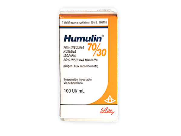 HUMULIN 70/30 INYECTABLE 100UI 10 ML