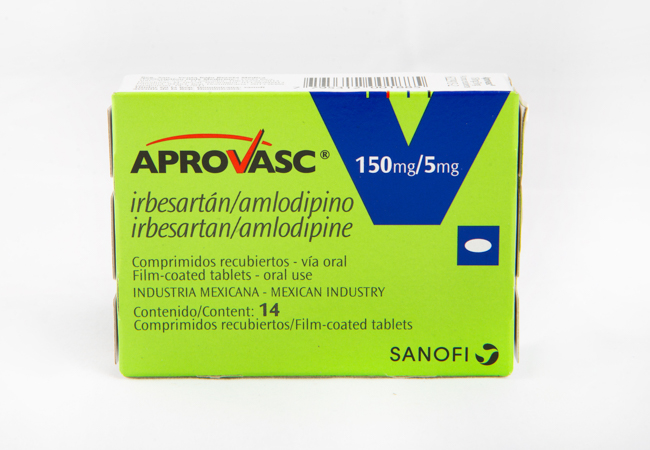 Aprovasc 150mg 5mg Tabletas Via Oral