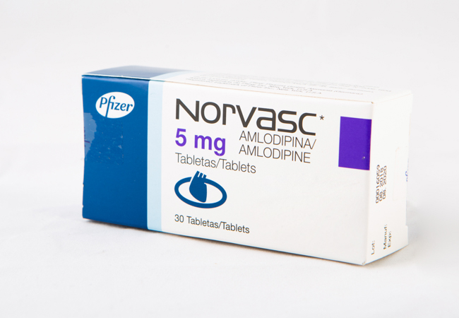 Norvasc 5 mg oral tablet