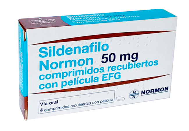 Sildenafilo Normon 50 Mg Comprimidos Recubiertos Con PelÍcula Efg 9392