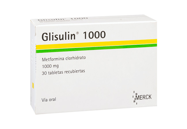 Glisulin 1000mg Tabletas X 30