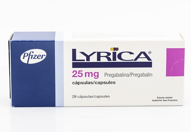 LYRICA 25 MG 28 TABLETAS