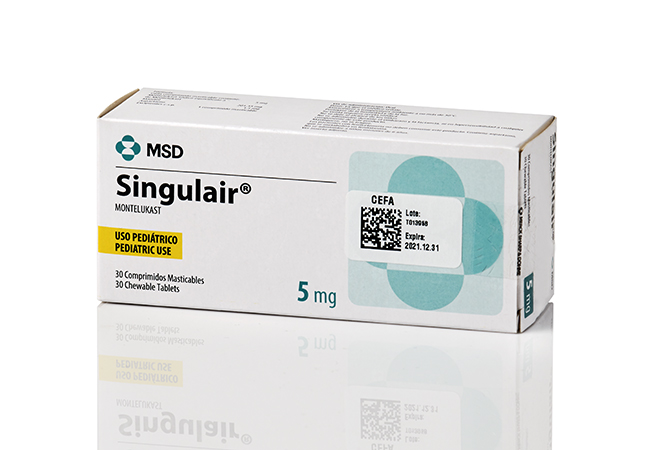 Montelukast singulair 5mg