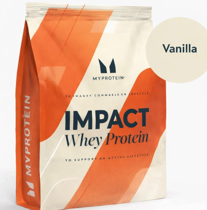 MyProtein Impact Whey Protein vainilla natural 1 kg