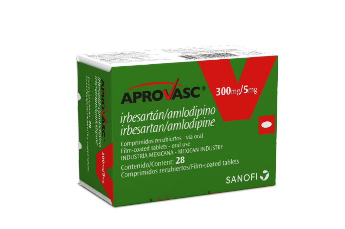 Provasc Rx APROVASC TABLETAS 300 MG/5 MG X 28 UNIDADES