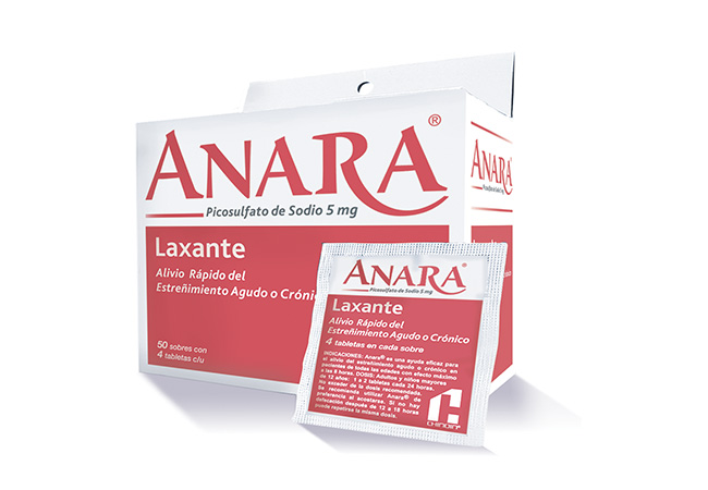 ANARA 5 MG TABLETAS VIA ORAL