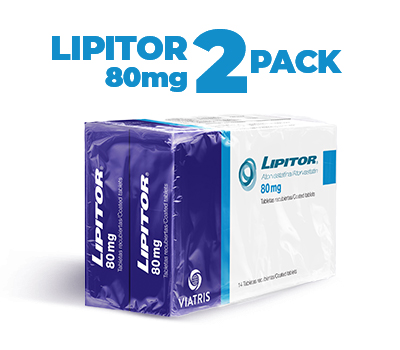 LIPITOR TABLETAS 80 MG X 14 UNIDAD(ES) (2 PACK)